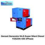 Genset Generator NLG Super Silent Diesel YDS25K-490 3Phase