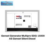 Genset Generator Multipro SDG-15000 AS Genset Silent Diesel