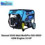 Genset 5500 Watt MultiPro GG-6950- 4SW Engine 15 HP