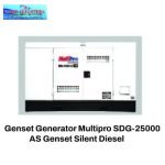 Genset Generator Multipro SDG-25000 AS Genset Silent Diesel