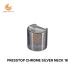 PRESSTOP CHROME SILVER NECK 18