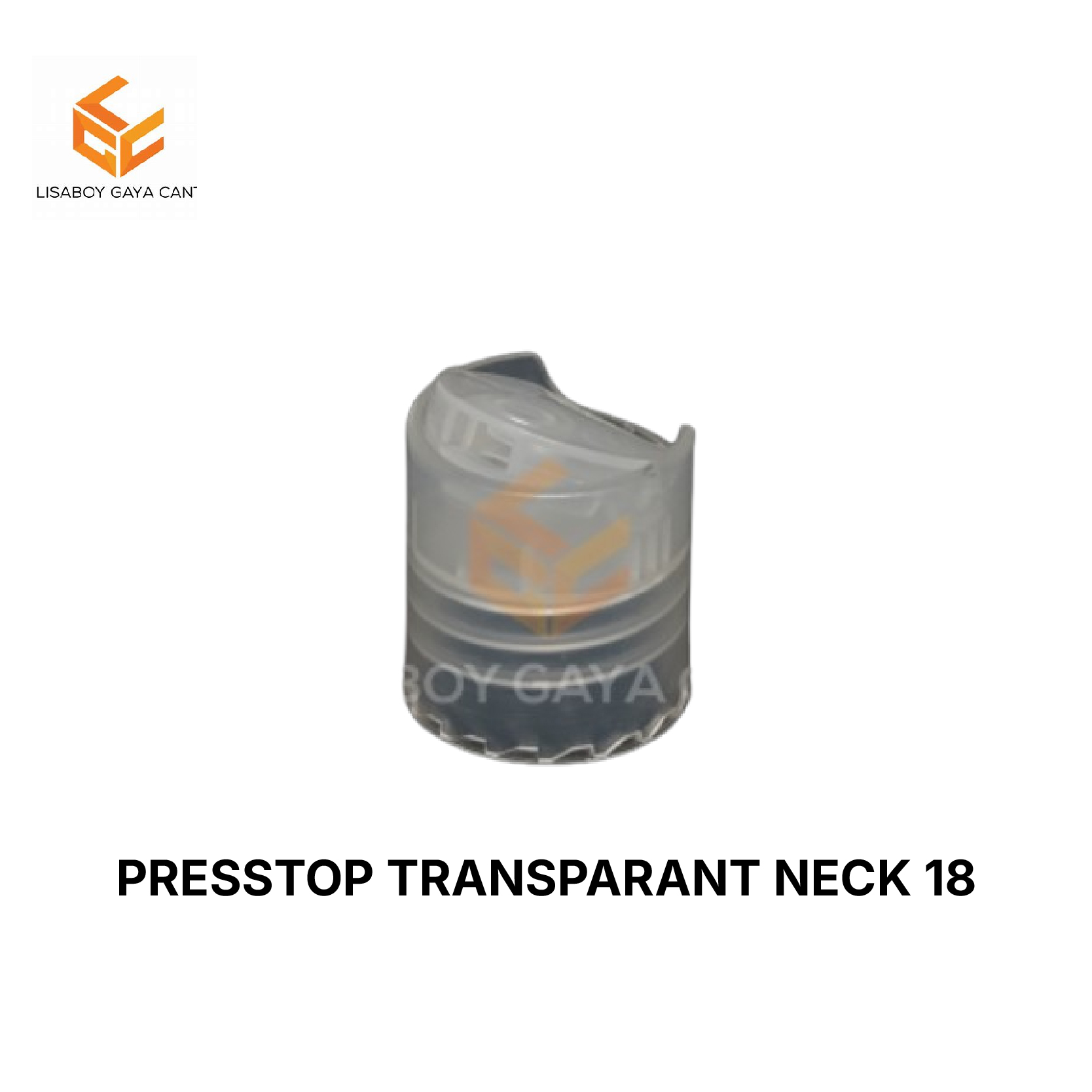 PRESSTOP TRANSPARANT NECK 18