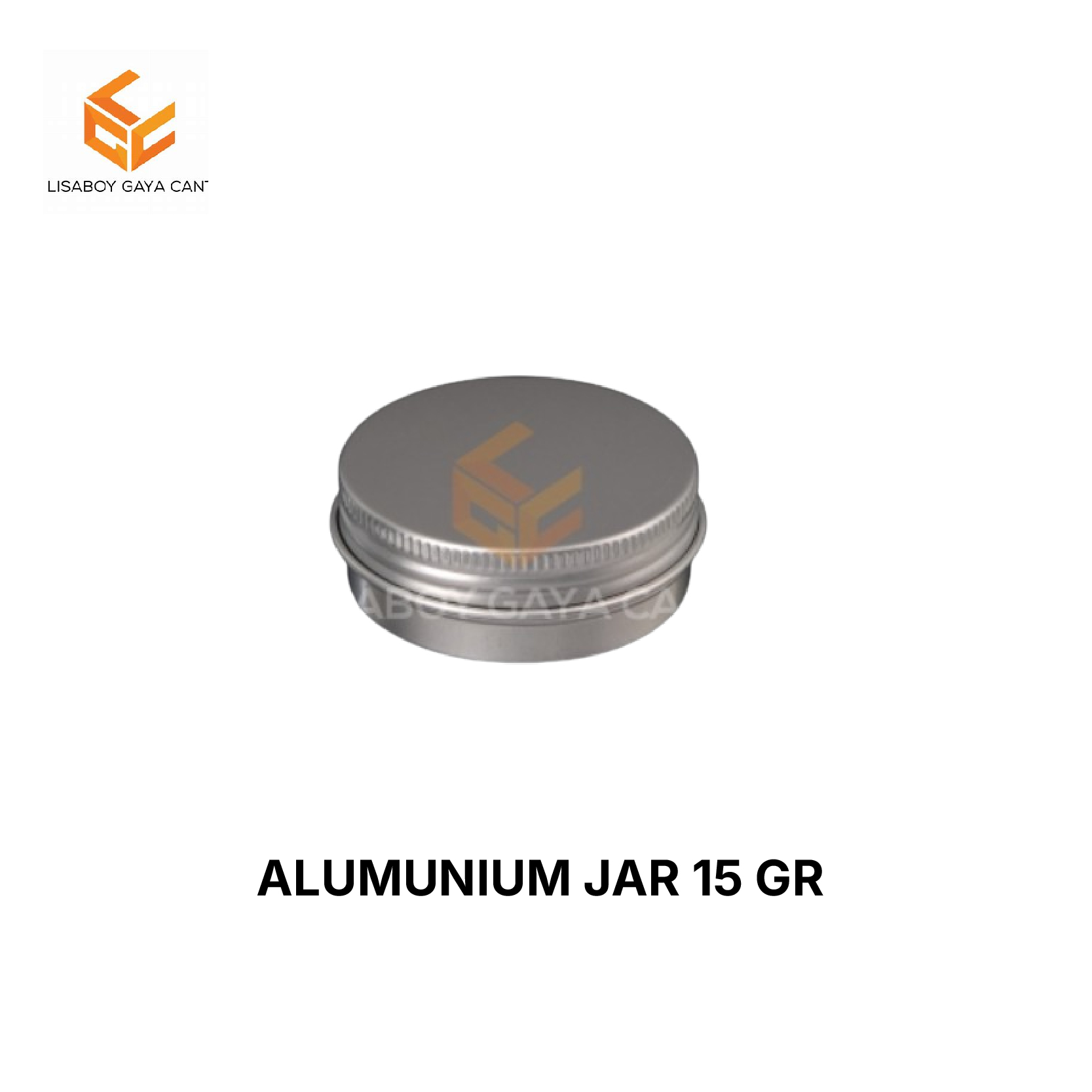 Alumunium jar 15 gr