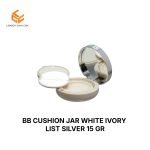 BB CUSHION JAR WHITE IVORY LIST SILVER 15 GR