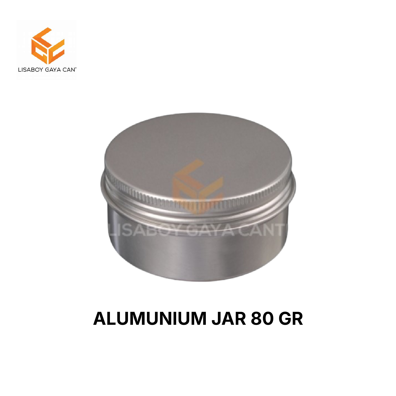 80g aluminum jar