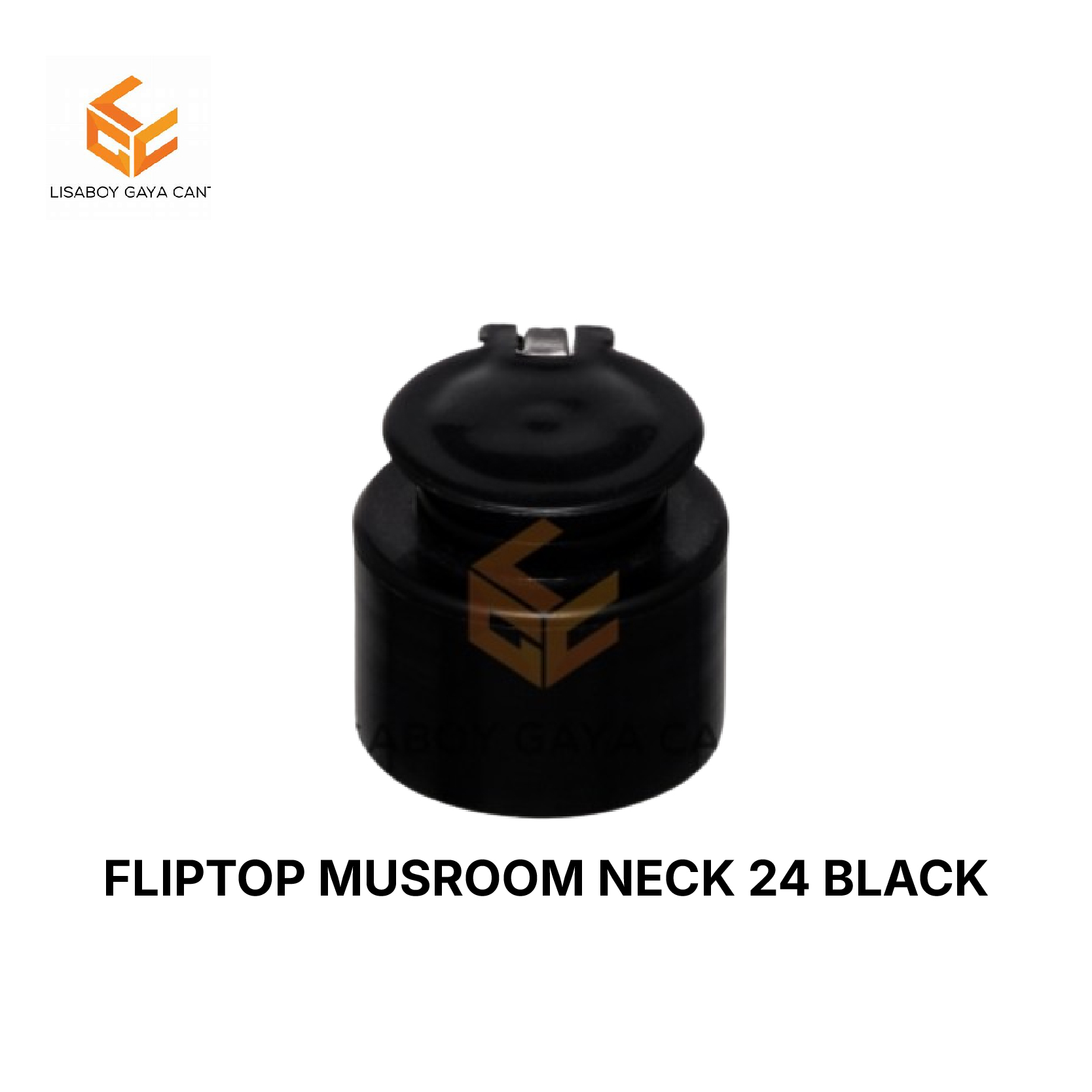 FLIPTOP MUSROOM NECK 24 BLACK