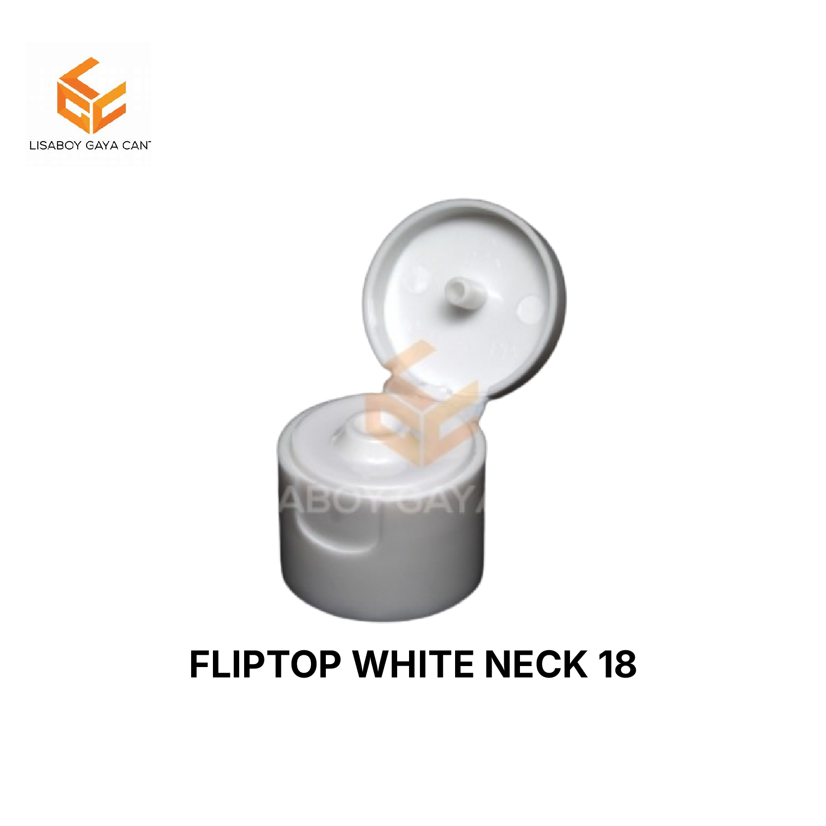 FLIPTOP WHITE NECK 18