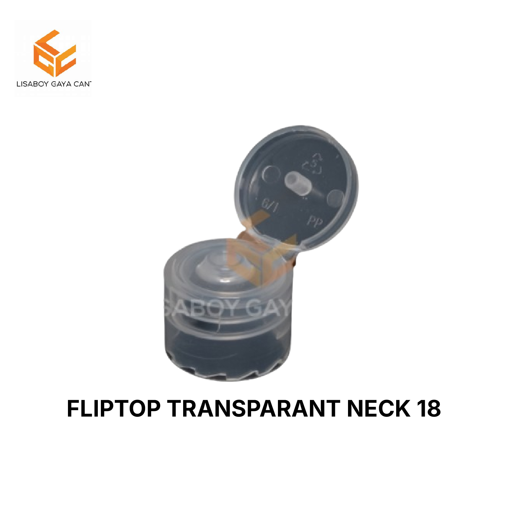 Fliptop Transparent Neck 18