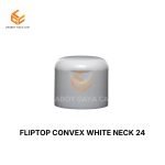 FLIPTOP CONVEX WHITE NECK 24