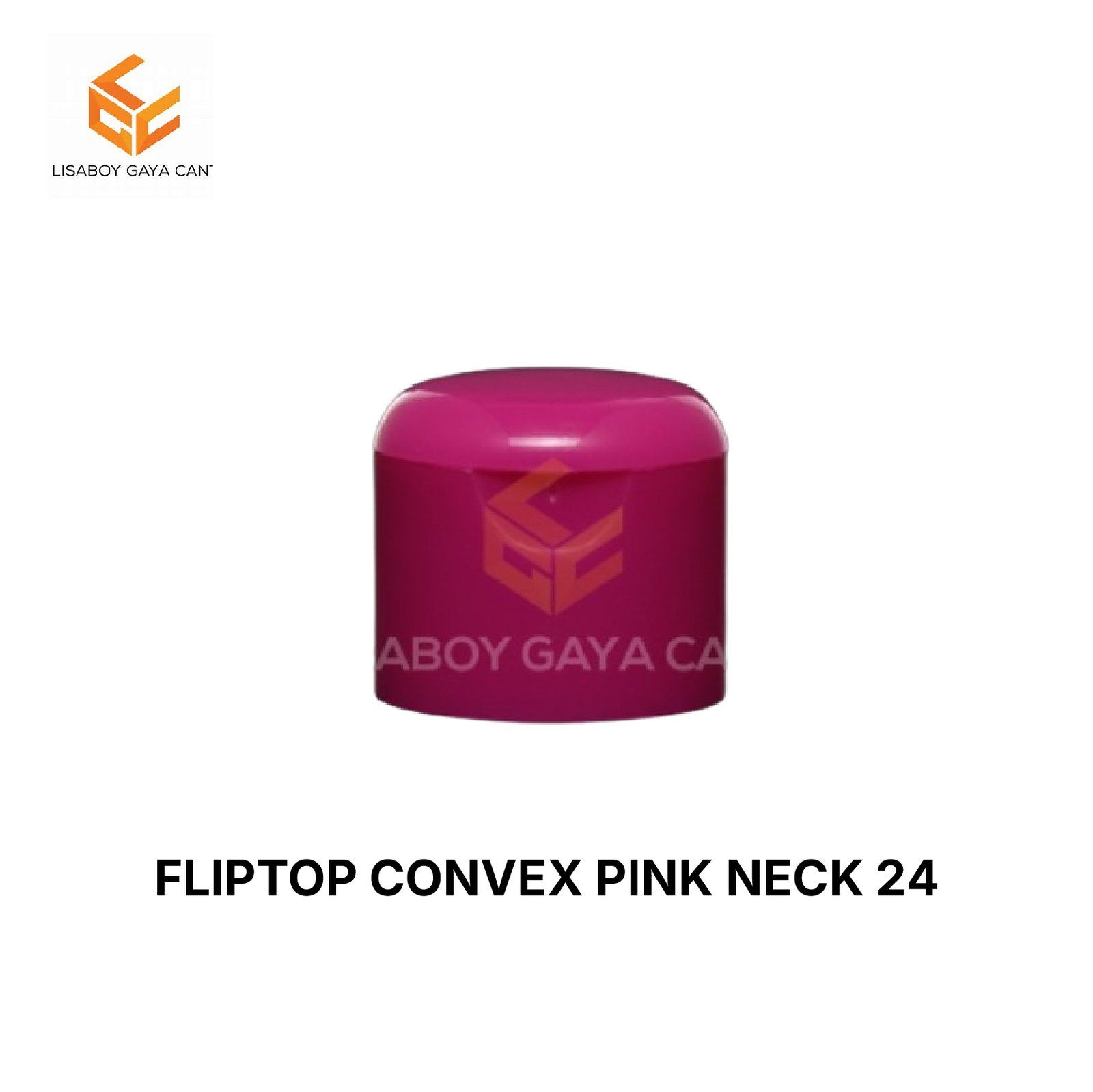 FLIPTOP CONVEX PINK NECK 24