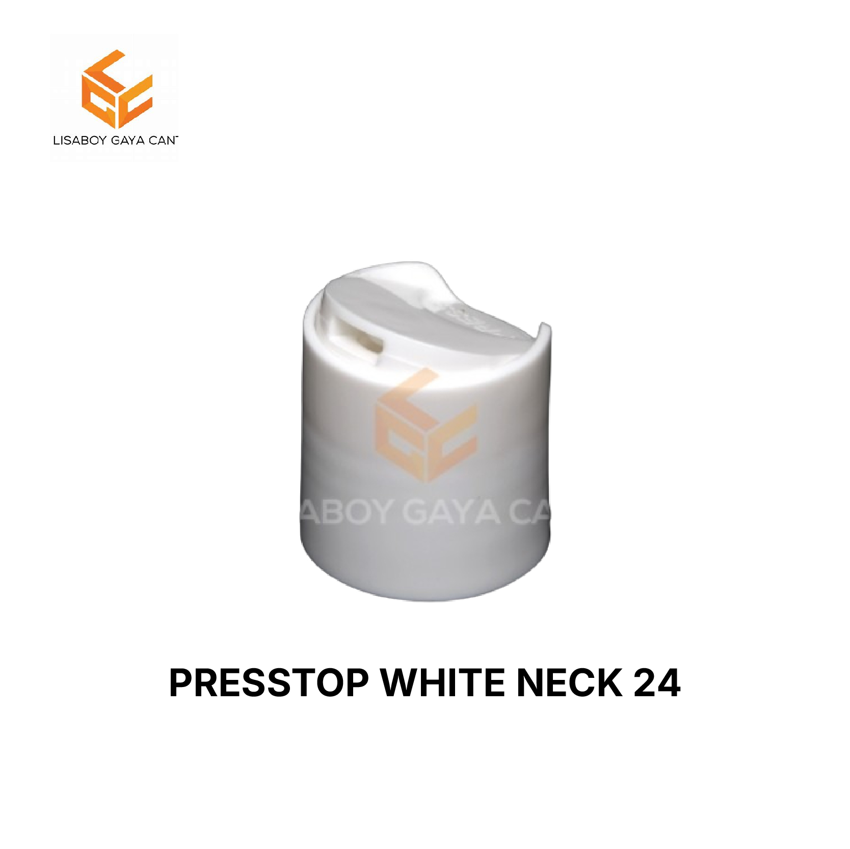 PRESSTOP WHITE NECK 24