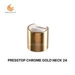 PRESSTOP CHROME GOLD NECK 24