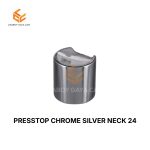 PRESSTOP CHROME SILVER NECK 24