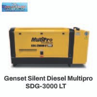 Genset Silent Diesel Multipro SDG-3000 LT