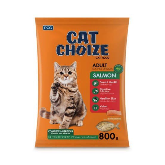 Cat Choize Salmon 800gr - Makanan Kering Kucing