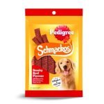 pedigree schmackos 70 gr - makanan anjing pedigree Schmackos strap smoky beef 70 gr