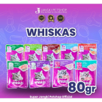 Whiskas Pouch/Sachet 85gr Makanan Basah Kucing