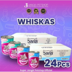 Whiskas Kaleng 1 Dus (isi 24) Makanan Kucing Basah Whiskas - Ocean Fish