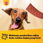 pedigree schmackos 70 gr - makanan anjing pedigree Schmackos strap smoky beef 70 gr