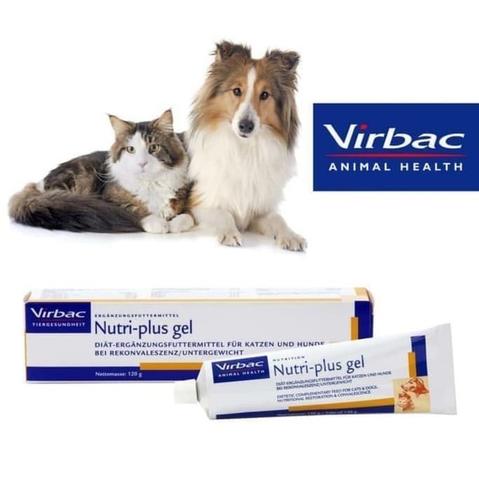 Virbac Nutriplus 凝胶 120gr - Nutriplus 凝胶维生素猫狗用