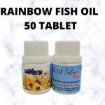 Rainbow Fish Oil 50pcs - minyak ikan multivitamin anjing kucing