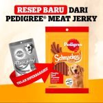 pedigree schmackos 70 gr - makanan anjing pedigree schmackos stix smoky beef 70 gr