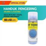 Volk Pet Towel - Kanebo Handuk Pengering Kucing Anjing 60x43 cm