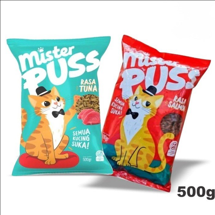 Mister Puss 500gr Cat Food Tuna & Salmon