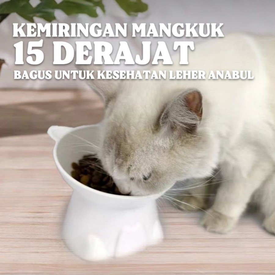 宠物碗颈部保护 M92 - 高腿宠物喂食器