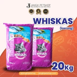 Whiskas Adult Ocean Fish 20kg Makanan Kucing Kering