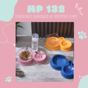Pet Feeder MP132 - tempat makan minum kucing anjing
