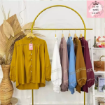 Imj Divana Shakilla Bordir Blouse Premium Baju Atasan Wanita Lengan Panjang