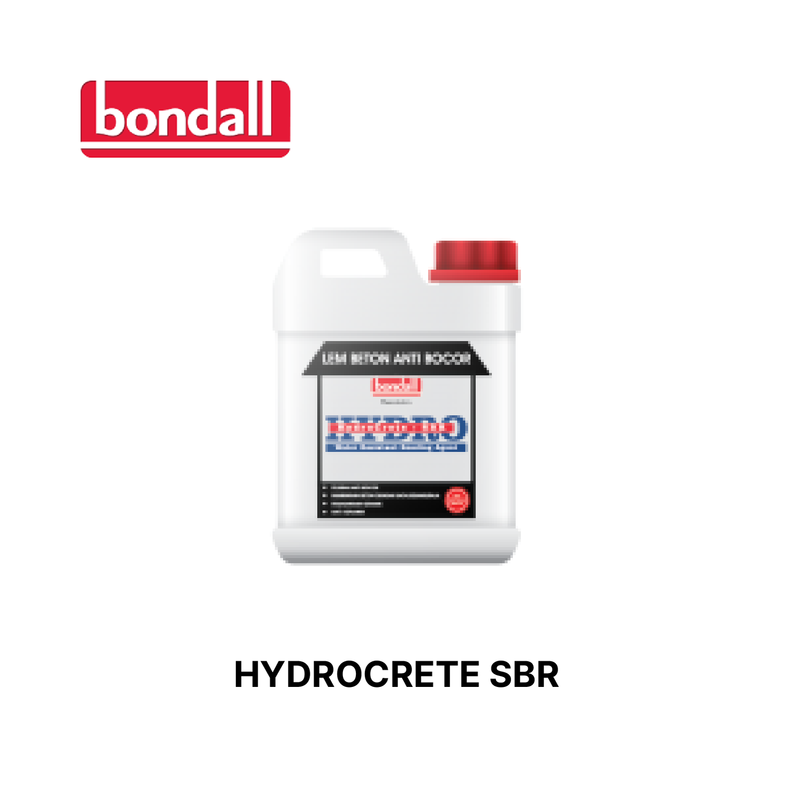 HYDROCRETE SBR - lem beton anti bocor dengan bahan dasar “Styrene Butaden Latex”