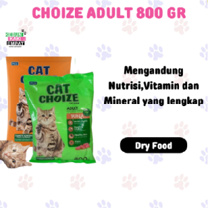 Cat Choize Adult 800 gr Salmon Tuna Makanan Kucing Dewasa