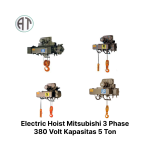 Electric Hoist Mitsubishi 3 Phase 380 Volt Kapasitas 5 Ton