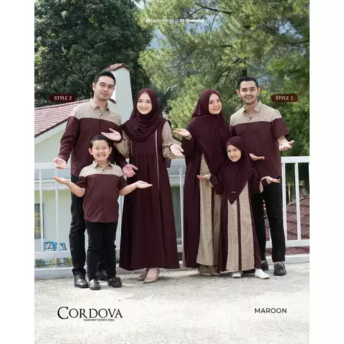 Sarimbit 2024 Cordova - Maroon