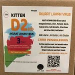 Isi 6 Vitamin D2ND Kapsul Obat Ampuh Anti Virus Calici Kucing Kitten