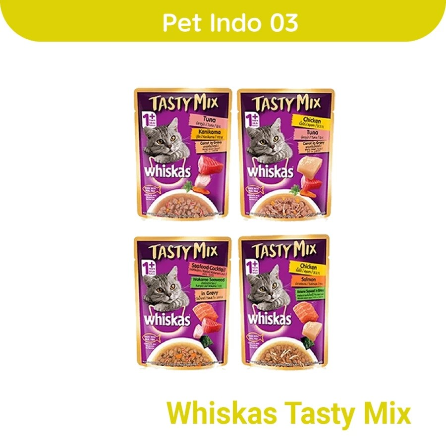 Whiskas Tasty Mix 70gr