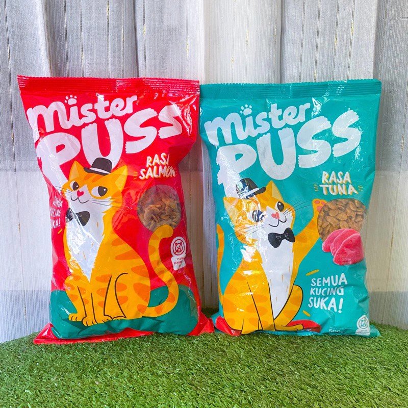 Mister Puss 500gr Cat Food Tuna & Salmon