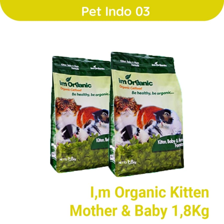 I'M Organic Kitten Mother and Baby 1.8 Kg