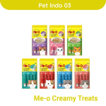 Snack Kucing Me-O Creamy Treats All Varian