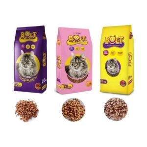 Bolt TUNA & SALMON Repack Makanan Kucing Termurah - Repack 800 gr - TUNA - IKAN