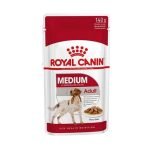 Royal Canin Medium Adult Pouch 140gr - Makanan Anjing / Wet Food