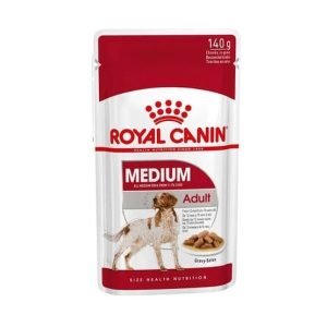 Royal Canin Medium Adult Pouch 140gr - Makanan Anjing / Wet Food