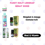 PAKET KULIT LENGKAP SEHAT 200K - Kucing Anjing