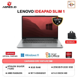 LENOVO IDEAPAD SLIM 1 14 ATHLON SILVER 7120 8GB 512GB W11+OHS 14.0 2Y PREM GRY -A6ID