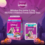 Makanan Kucing Whiskas Junior Mackerel 1,1kg
