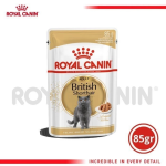 ROYAL CANIN ADULT BRITISH SHORTHAIR WET FOOD 85 GR (POUCH/SACHET)