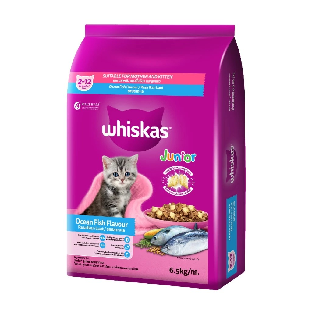 Whiskas Junior Ocean Fish 6,5kg