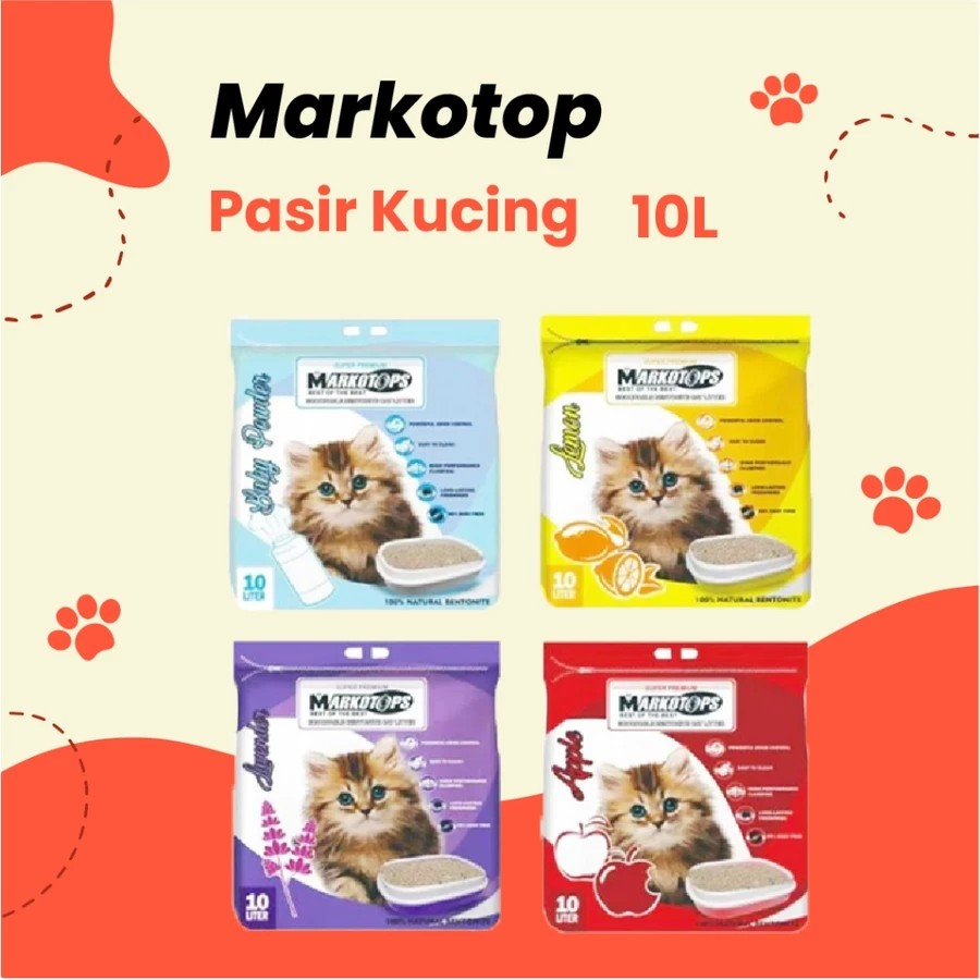 Pasir Kucing Markotop 10 Litter